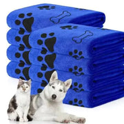 Ultra-Absorbent Pet Drying Towel – Soft, Quick-Dry Dog & Cat Bath Towel for Grooming